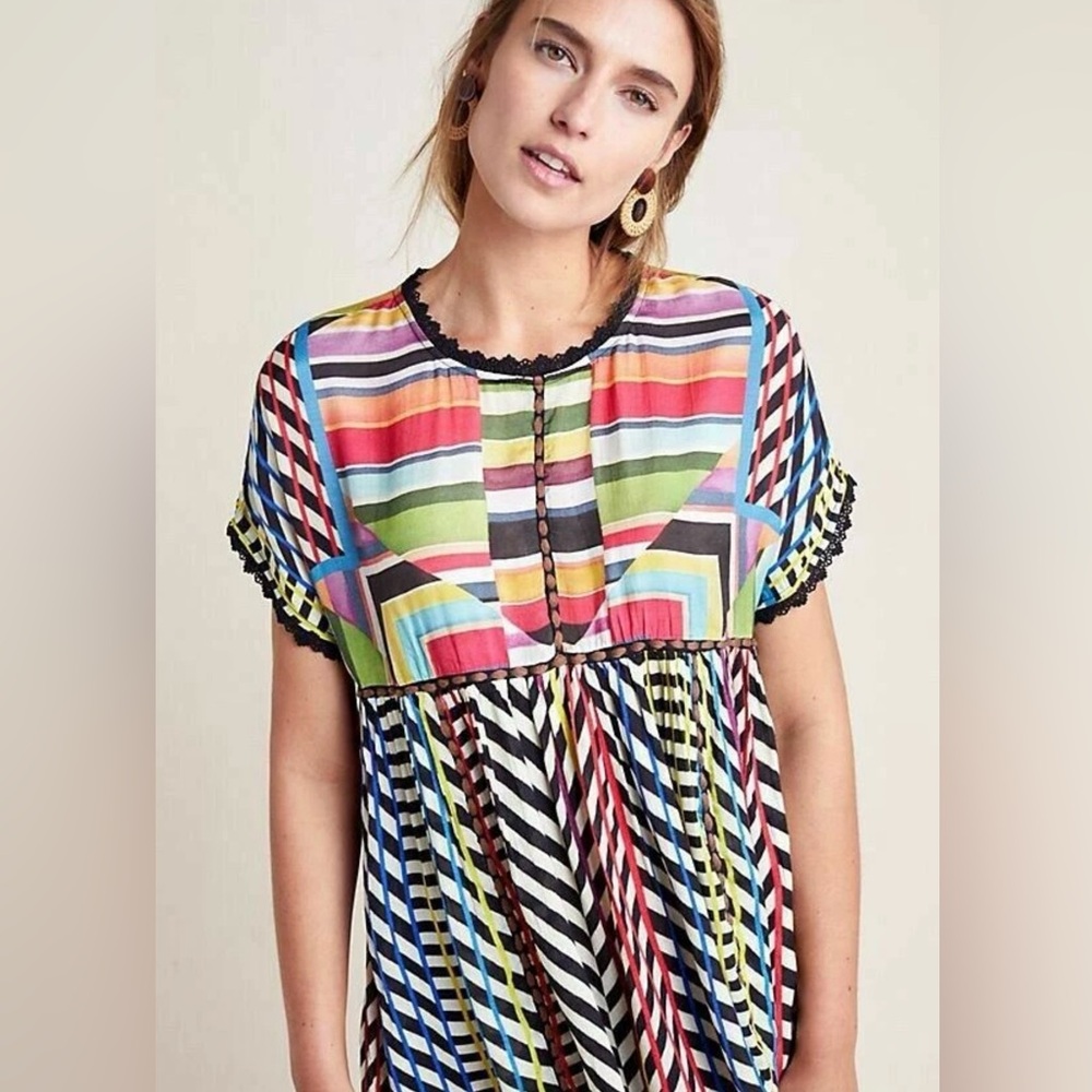 Anthropologie Conditions Apply kynsa Tunic top